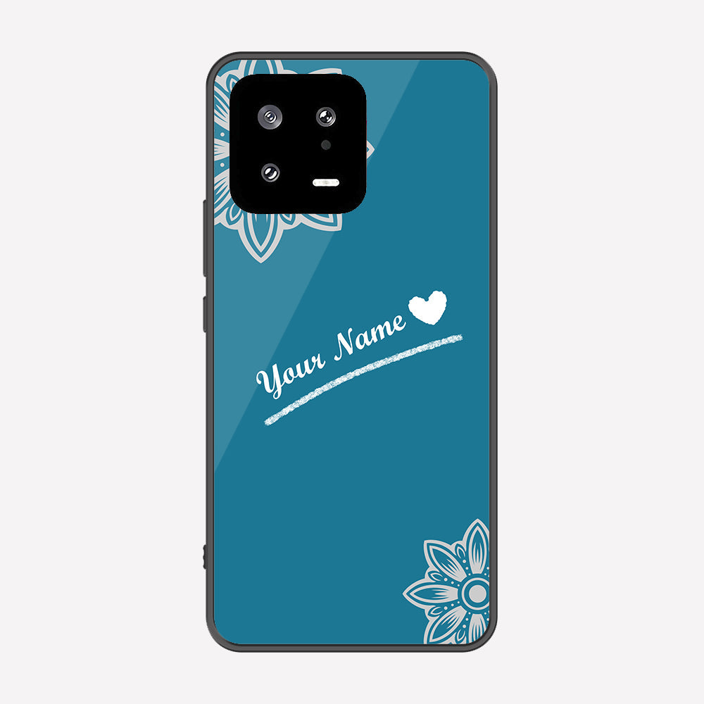 Xiaomi 13 Cover - Personalized Name Series - Premium Printed Metal soft Bumper shock Proof Case