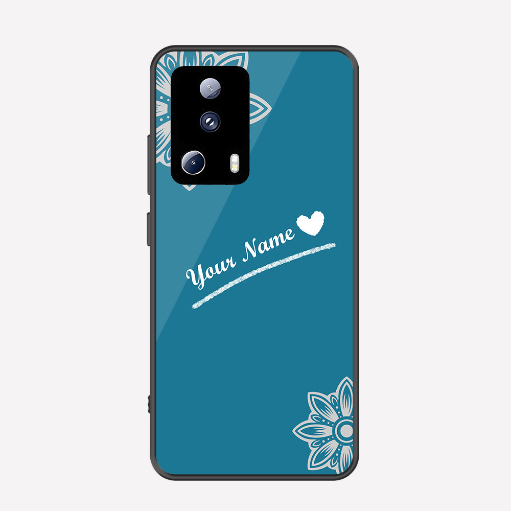 Xiaomi 13 Lite Cover - Personalized Name Series - Premium Printed Metal soft Bumper shock Proof Case