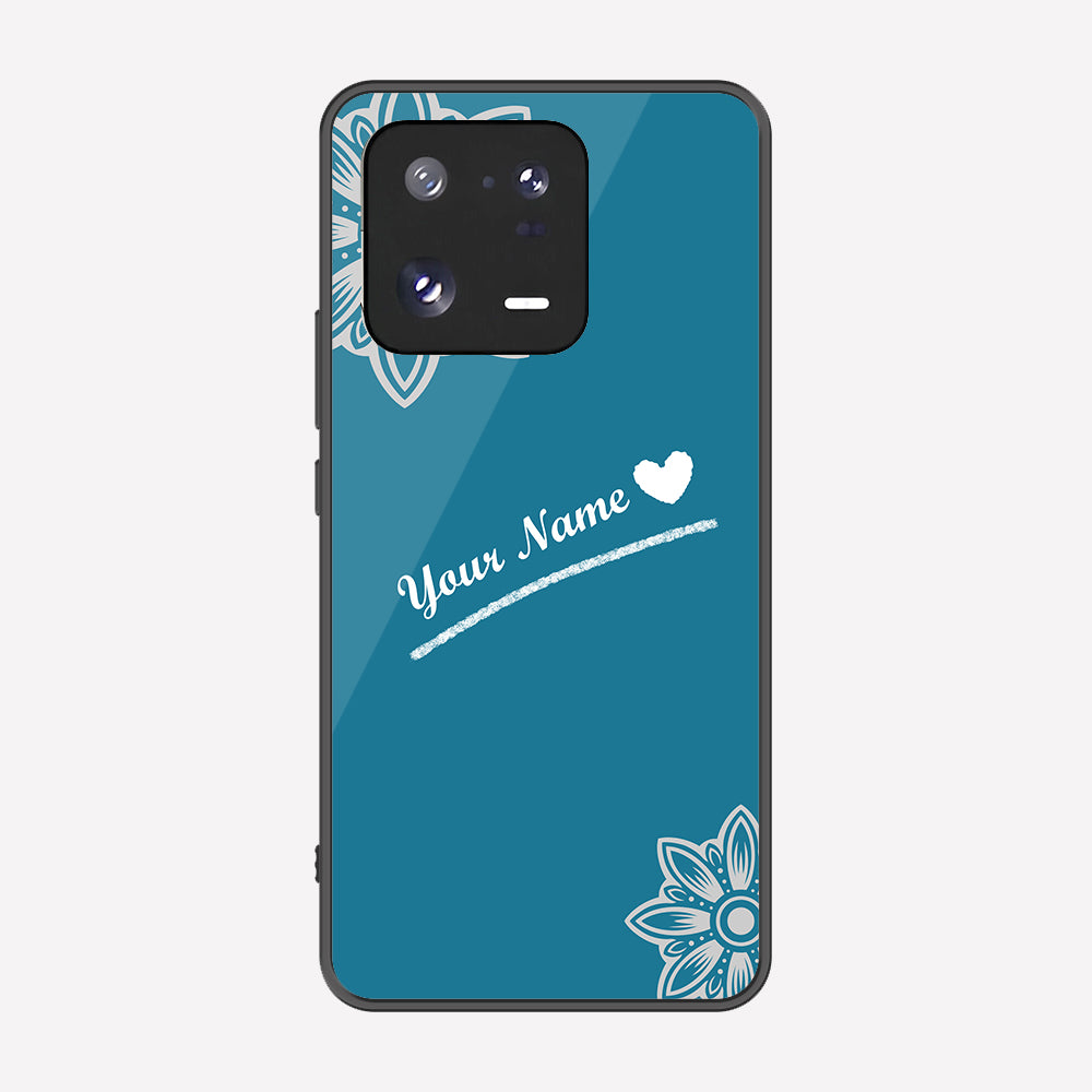 Xiaomi 13 Pro Cover - Personalized Name Series - Premium Printed Metal soft Bumper shock Proof Case