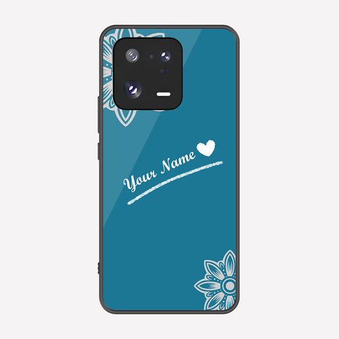 Xiaomi 13 Pro Cover - Personalized Name Series - Premium Printed Metal soft Bumper shock Proof Case