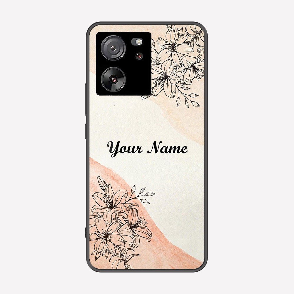 Xiaomi Redmi K60 Ultra Cover - Personalized Name Series - Premium Printed Metal soft Bumper shock Proof Case
