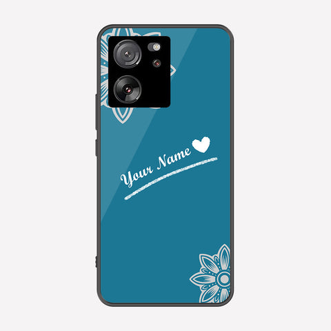 Xiaomi 13T Cover - Personalized Name Series - Premium Printed Metal soft Bumper shock Proof Case