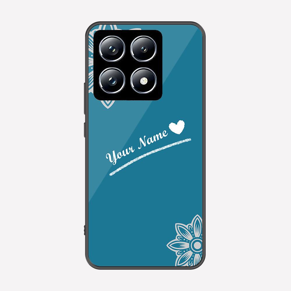 Xiaomi 14T Cover - Personalized Name Series - Premium Printed Metal soft Bumper shock Proof Case
