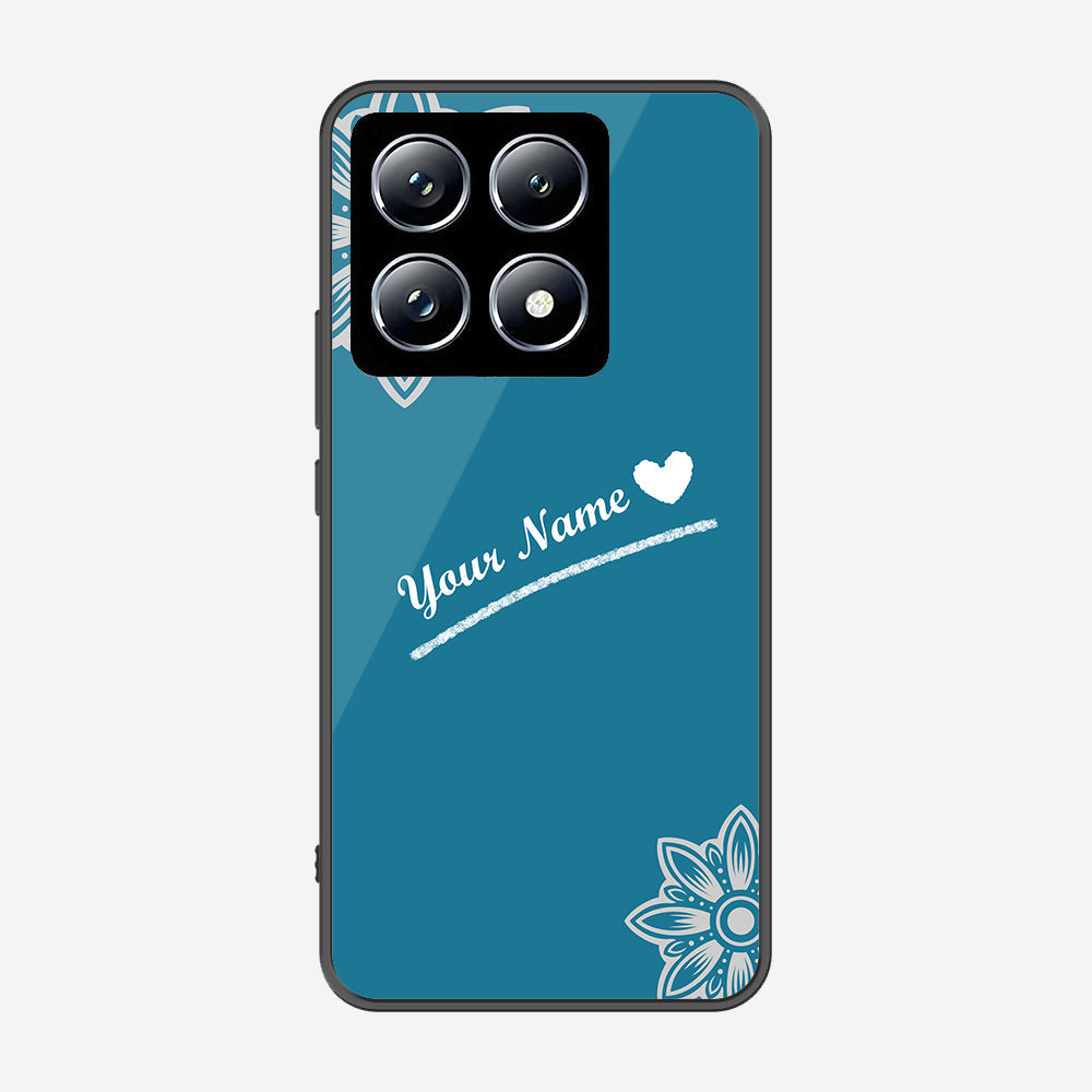 Xiaomi 14T Pro Cover - Personalized Name Series - Premium Printed Metal soft Bumper shock Proof Case