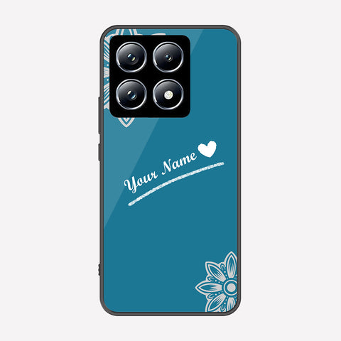 Xiaomi 14T Pro Cover - Personalized Name Series - Premium Printed Metal soft Bumper shock Proof Case