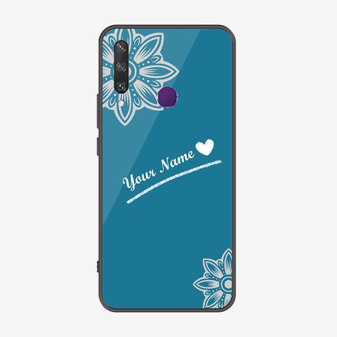 Huawei Y6p Cover - Personalized Name Series - Premium Printed Metal soft Bumper shock Proof Case