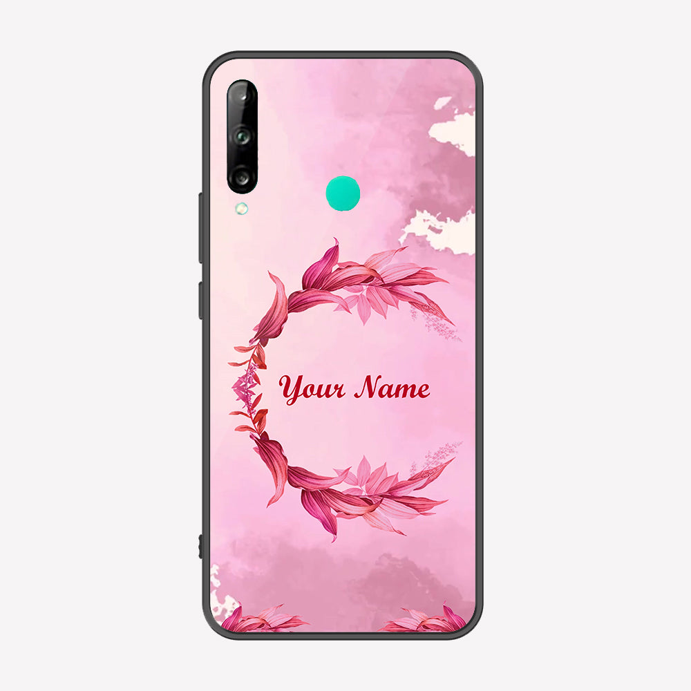 Honor 9C Cover - Personalized Name Series - Premium Printed Metal soft Bumper shock Proof Case