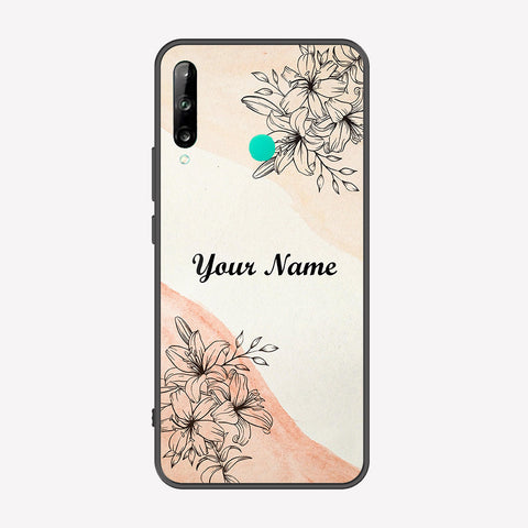 Honor 9C Cover - Personalized Name Series - Premium Printed Metal soft Bumper shock Proof Case
