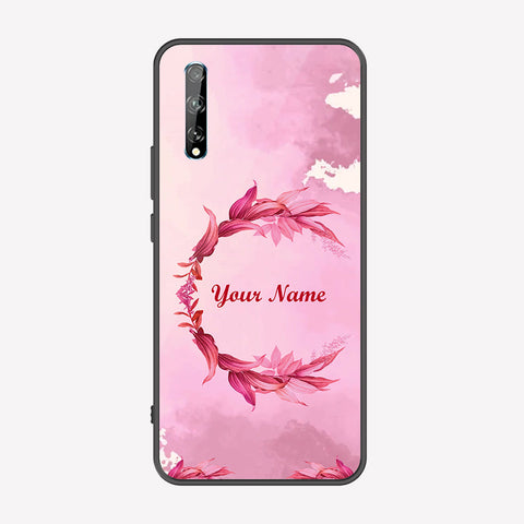 Huawei Y8p Cover - Personalized Name Series - Premium Printed Metal soft Bumper shock Proof Case