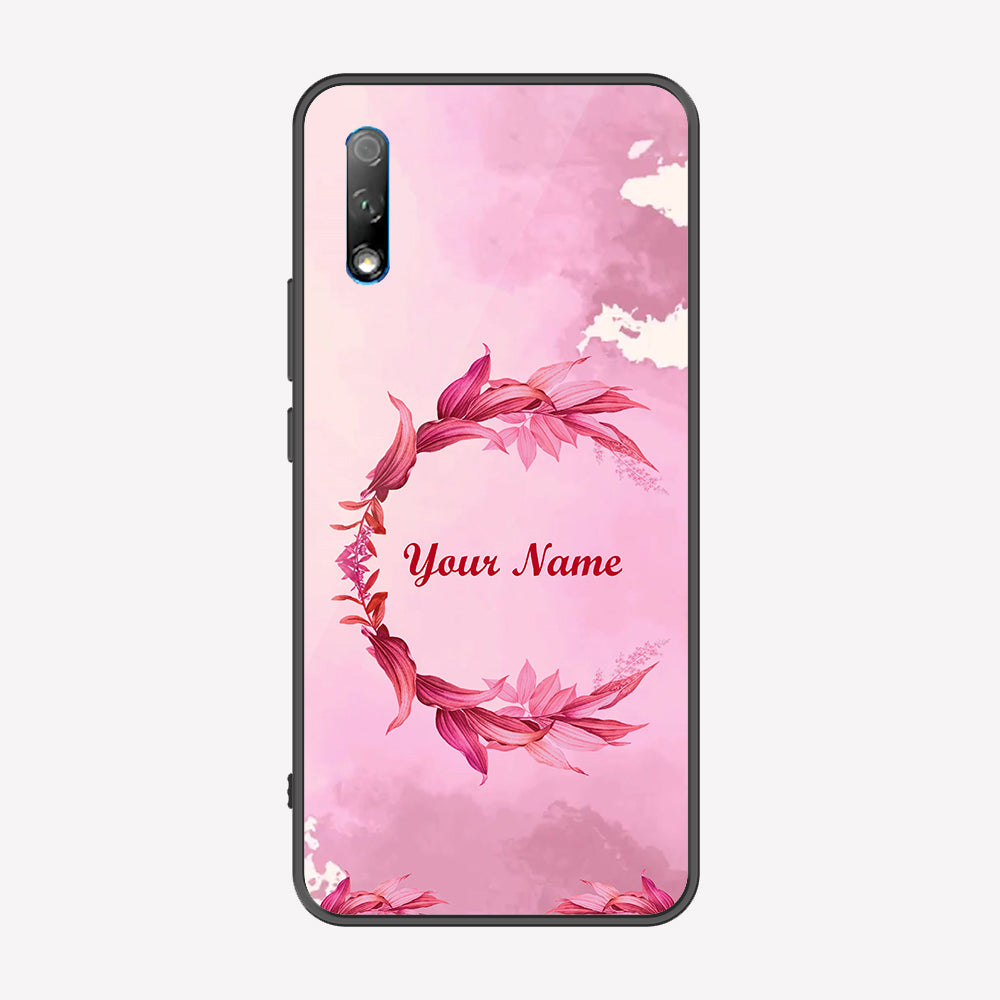 Honor 9X Cover - Personalized Name Series - Premium Printed Metal soft Bumper shock Proof Case