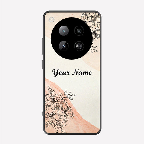 Infinix Zero 40 4G Cover - Personalized Name Series - Premium Printed Metal soft Bumper shock Proof Case