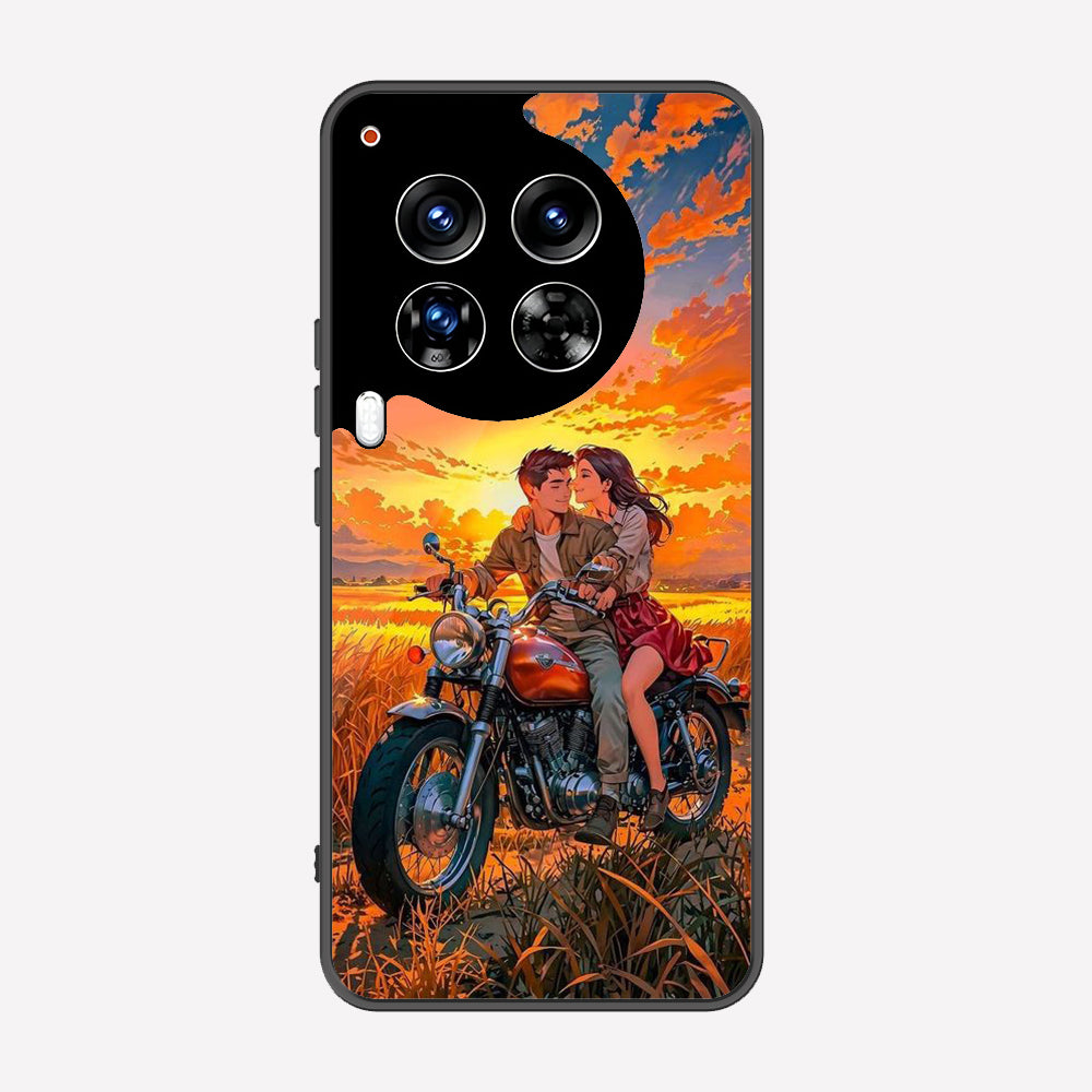 Tecno Camon 30 Premier 5G Cover - Love Couple Series - Premium Printed Metal soft Bumper shock Proof Case