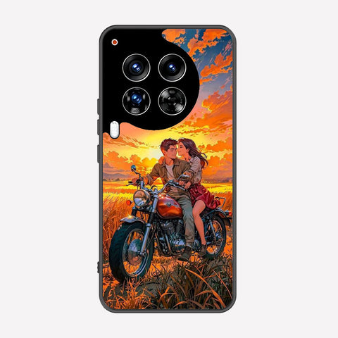 Tecno Camon 30 Premier 5G Cover - Love Couple Series - Premium Printed Metal soft Bumper shock Proof Case