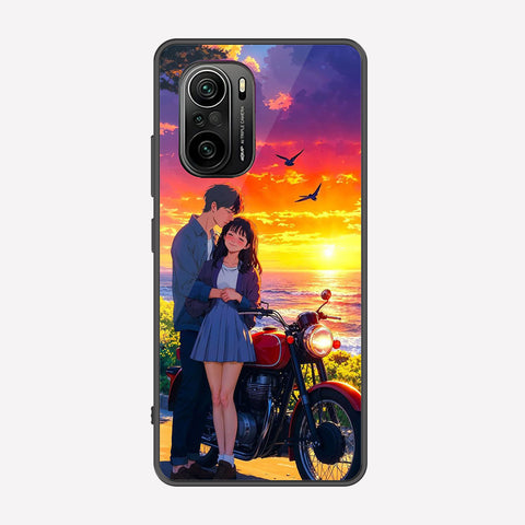 Xiaomi Mi 11X Cover - Love Couple Series - Premium Printed Metal soft Bumper shock Proof Case