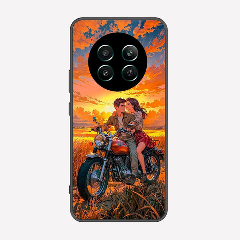 Realme 12 Plus Cover - Love Couple Series - Premium Printed Metal soft Bumper shock Proof Case