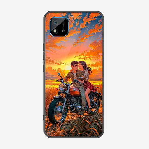 Realme C11 2021 Cover - Love Couple Series - Premium Printed Metal soft Bumper shock Proof Case