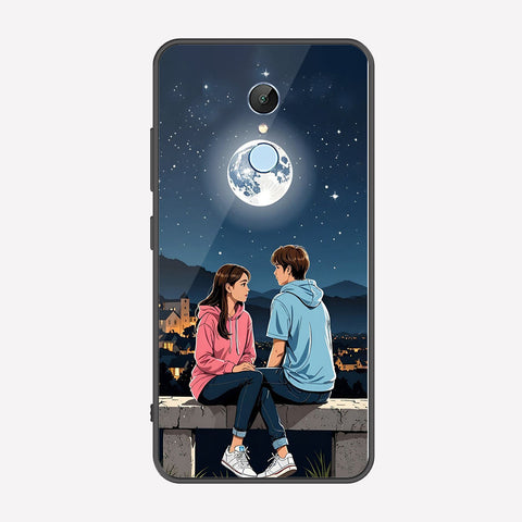 Xiaomi Redmi 5 Cover - Love Couple Series - Premium Printed Metal soft Bumper shock Proof Case