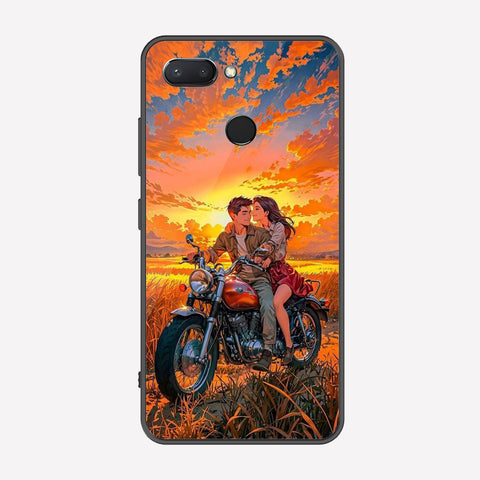 Xiaomi Redmi 6 Cover - Love Couple Series - Premium Printed Metal soft Bumper shock Proof Case