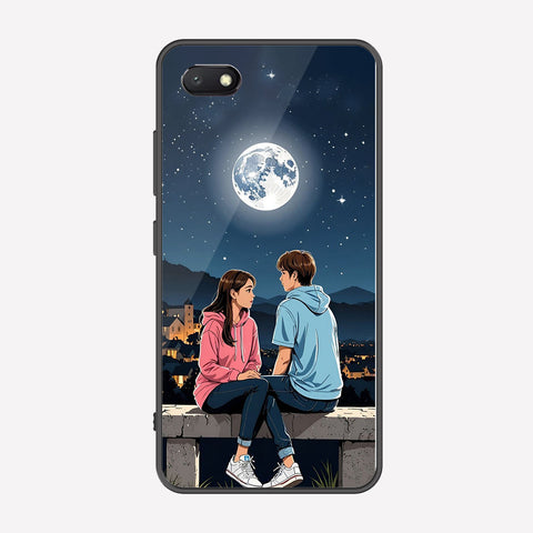 Xiaomi Redmi 6A Cover - Love Couple Series - Premium Printed Metal soft Bumper shock Proof Case
