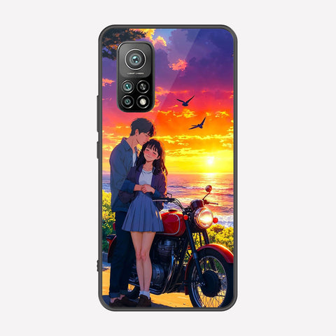 Xiaomi Redmi K30S Cover - Love Couple Series - Premium Printed Metal soft Bumper shock Proof Case